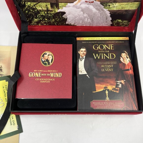 Gone with the Wind DVD Box Set 70th Anniversary Ultimate Collector's Limited Ed. - Picture 2 of 12